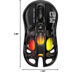 خرید موس GravaStar Mercury M2 - بی‌سیم - نسخه Stealth Black
